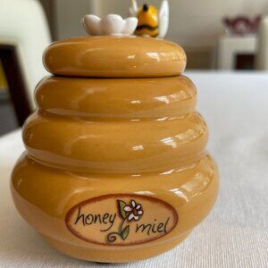 Vintage honey pot.